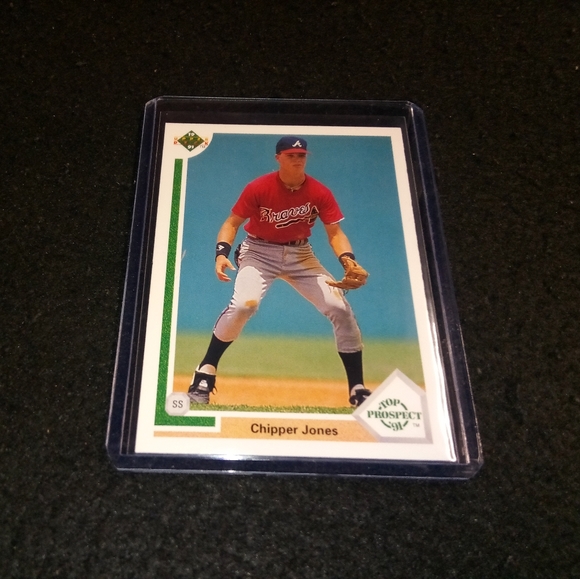 1991 Upper Deck Chipper Jones Rookie/Prospect Card #55 - Picture 1 of 4